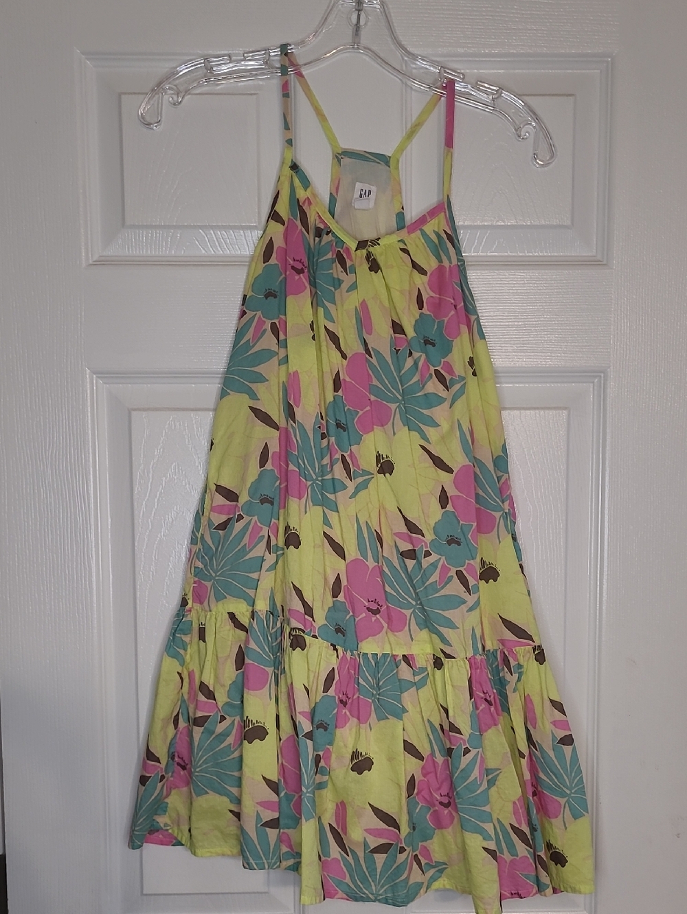 GAP Girls Yellow Floral Sundress